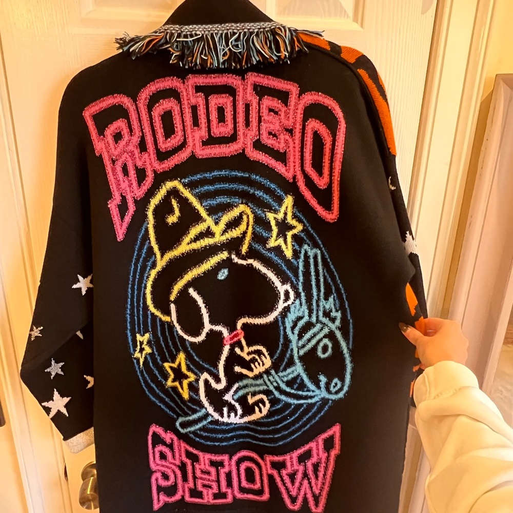 Snoopy Rodeo Show Collector’s Cardigan